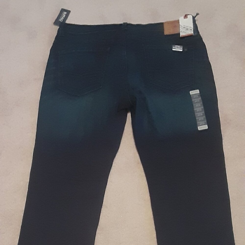 Men's Buffalo Relaxed Straight/Driven Deep Indigo Jeans 40 x 30